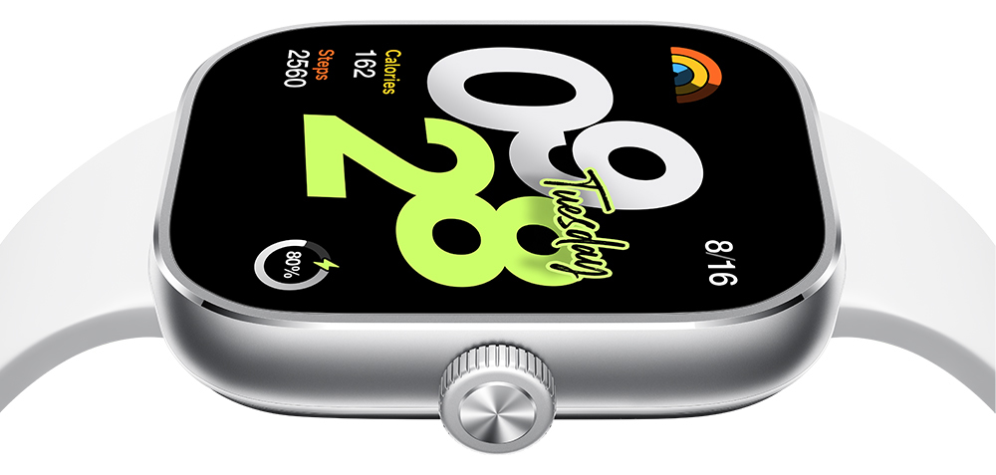 SMARTWATCH XIAOMI REDMI WATCH 4 SILVER GRAY - detalle
