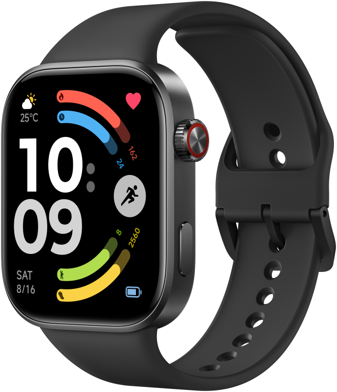 Xiaomi Watch 6 5.26 cm (2.07") AMOLED 46 mm Digital 432 x 514 Pixeles Pantalla táctil Negro