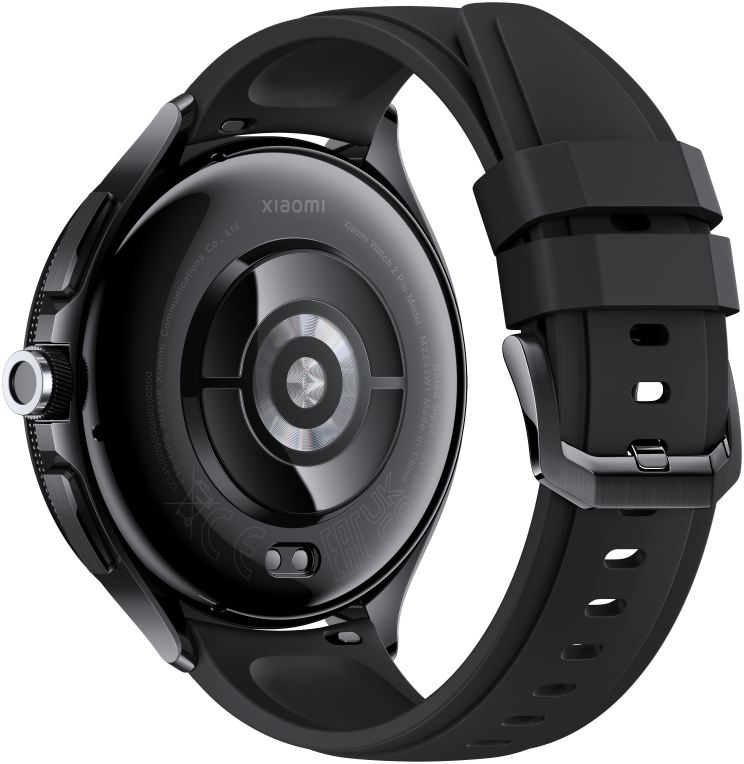 SMARTWATCH XIAOMI WATCH 2 PRO BLACK CASE WITH BLACK STRAP - detalle