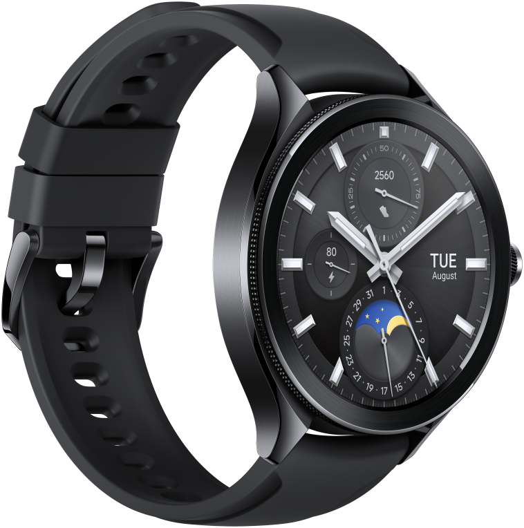 SMARTWATCH XIAOMI WATCH 2 PRO BLACK CASE WITH BLACK STRAP - detalle