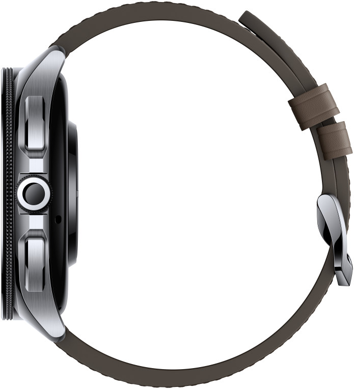 SMARTWATCH XIAOMI WATCH 2 PRO SILVER CASE WITH BROWN STRAP - detalle