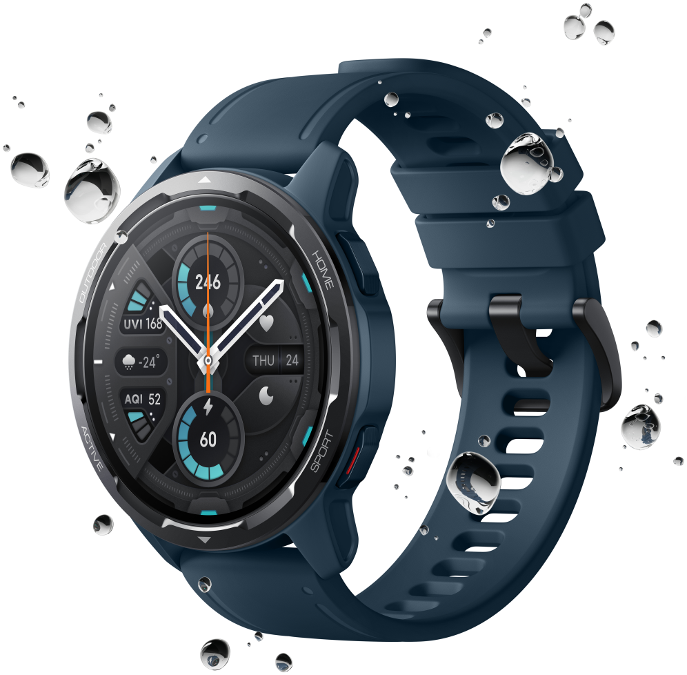 SMARTWATCH XIAOMI WATCH S1 ACTIVE GL AZUL - detalle