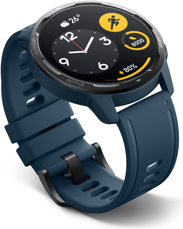 SMARTWATCH XIAOMI WATCH S1 ACTIVE GL AZUL - detalle