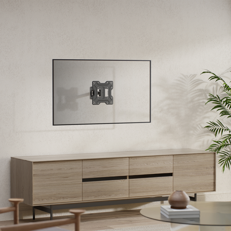 SOPORTE AISENS ECO GIRATORIO INCLINABLE MONITOR/TV 30KG (2 PIVOTES) 23-43" - detalle
