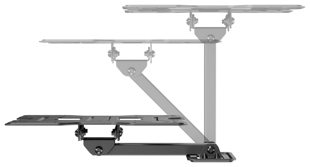 SOPORTE AISENS ECO GIRATORIO INCLINABLE MONITOR/TV 30KG (2 PIVOTES) 23-43" - detalle
