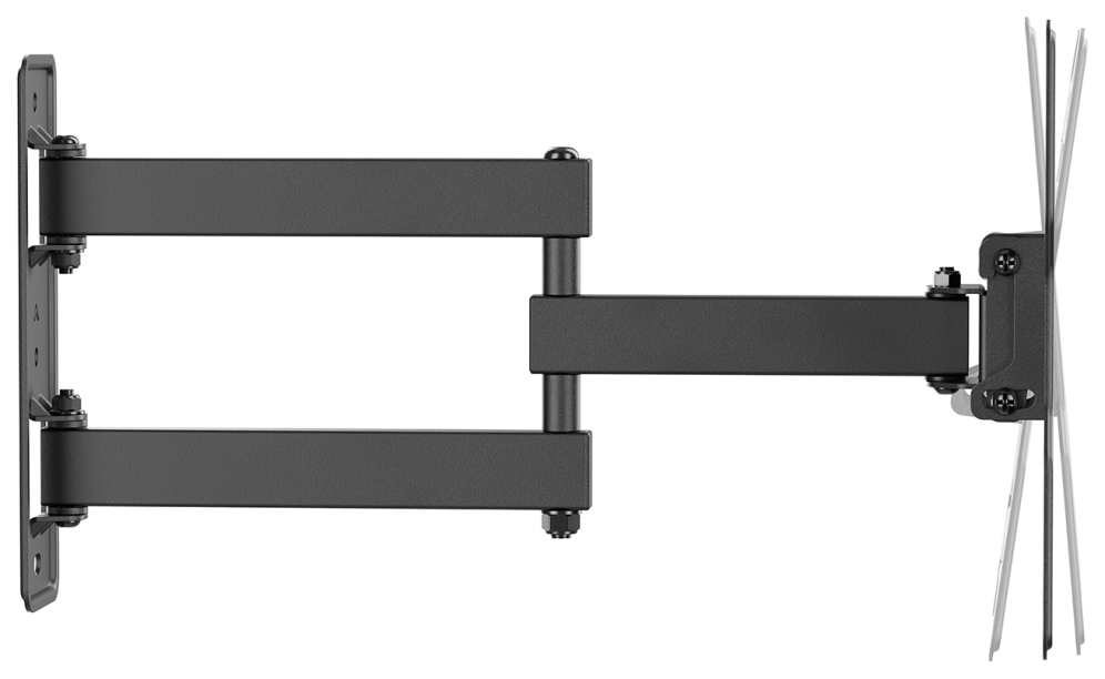 SOPORTE AISENS ECO GIRATORIO INCLINABLE MONITOR/TV 30KG (3 PIVOTES) 23-43" - detalle