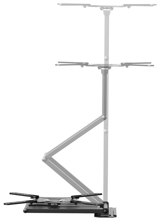 SOPORTE AISENS ECO GIRATORIO INCLINABLE NIVELABLE MONITOR/TV 35KG 23-65 - detalle