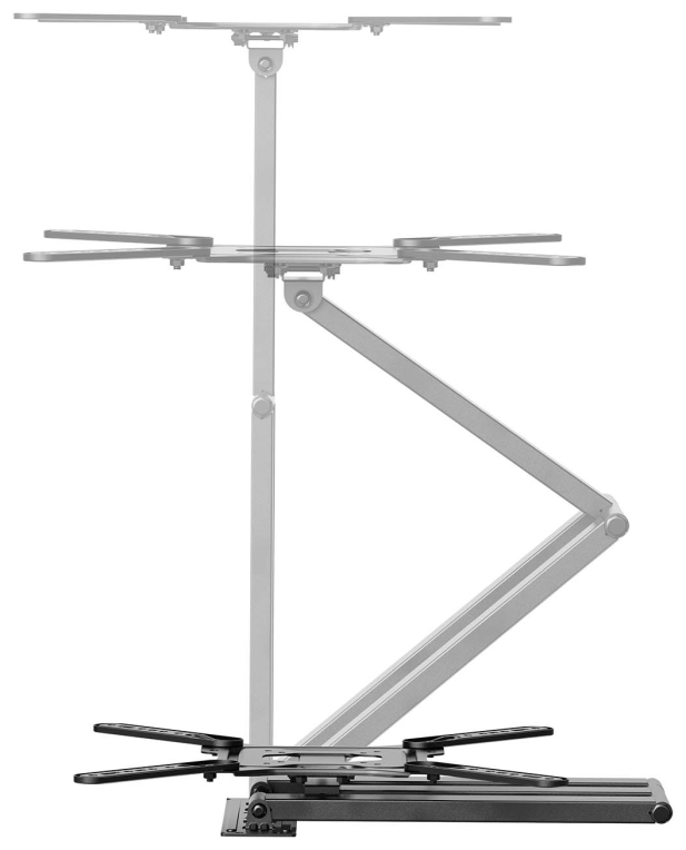SOPORTE AISENS ECO GIRATORIO INCLINABLE NIVELABLE MONITOR/TV 35KG 23-65 - detalle
