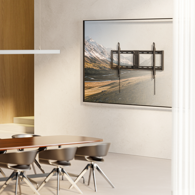SOPORTE AISENS ECO ULTRA DELGADO MONITOR/TV 75KG DE 43-100 NEGRO - detalle