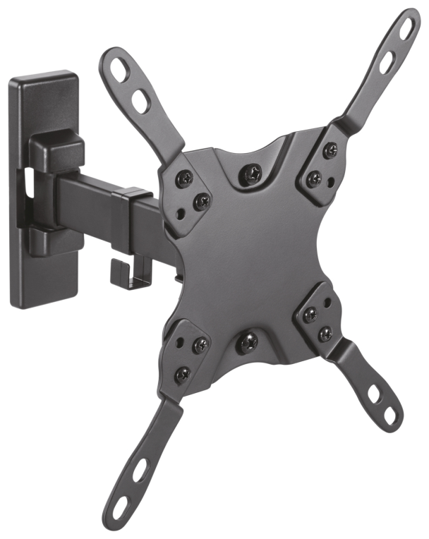 SOPORTE AISENS GIRA. INCLIN. Y NIVEL. MONITOR TV 20KG 2 PIVOTES DE 13-42 NEGRO