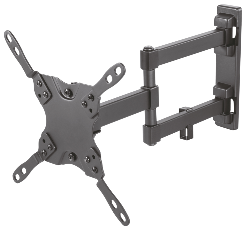 SOPORTE AISENS GIRA. INCLIN. Y NIVEL. MONITOR TV 20KG 3 PIVOTES DE 13-42 NEGRO - detalle