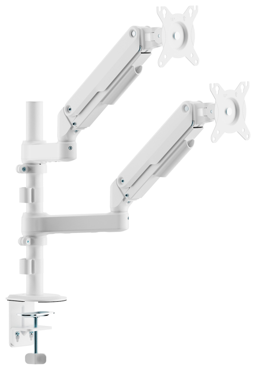 SOPORTE AISENS MESA ECO CONTRAPESO MONITOR 9KG (3 PIVOTES 2 BRAZOS) 17-32" - detalle