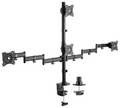 SOPORTE AISENS MESA ECO GIRATORIO INCLINABLE 4 MONITORES 8KG 13-27