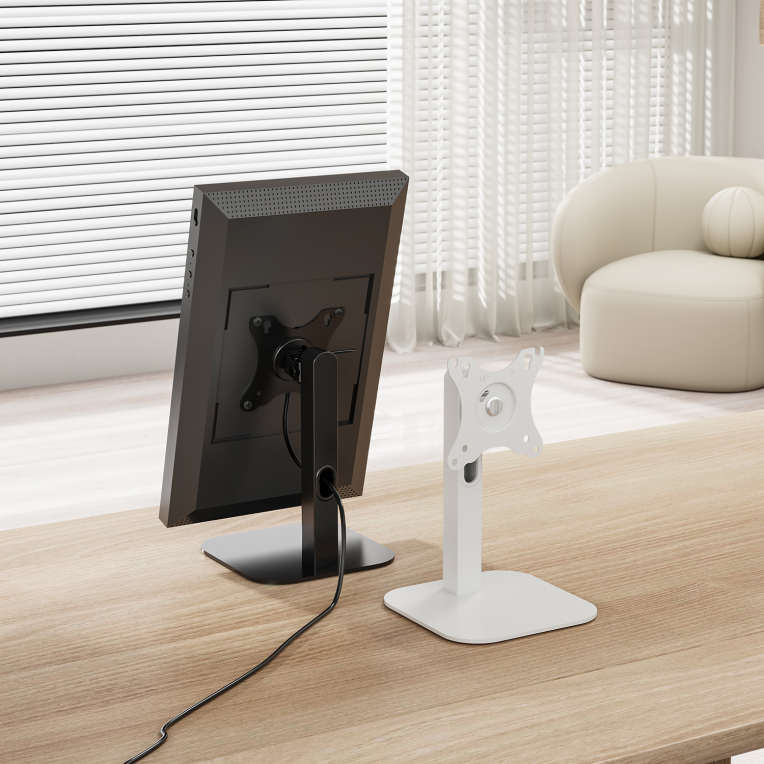 SOPORTE AISENS MESA ECO GIRATORIO INCLINABLE MONITOR/POS 2.5KG 10-24 - detalle