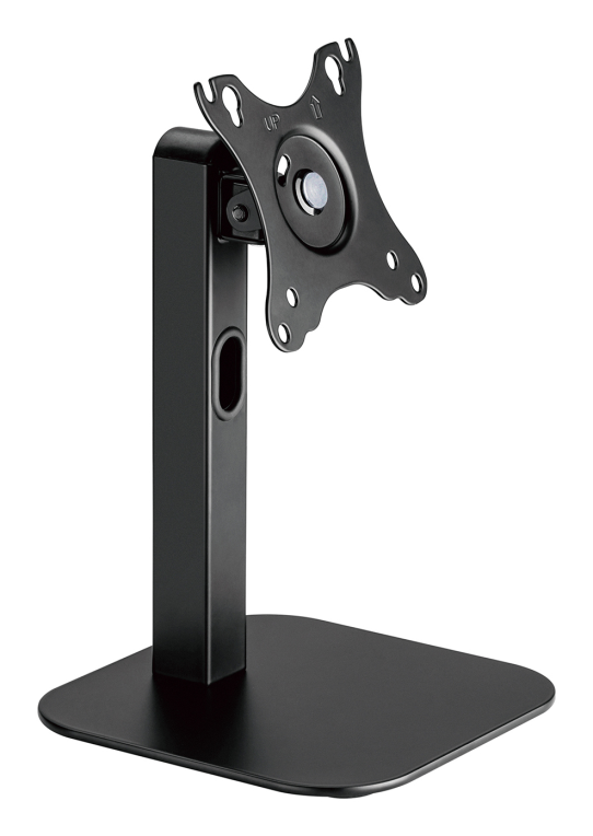 AISENS Soporte de Mesa Eco Giratorio e Inclinable Para Monitor/POS 2.5kg de 10"-24". Negro