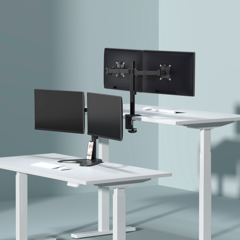 SOPORTE AISENS MESA GIRATORIO E INCLINABLE MONITOR/TV 9KG 17-32 NEGRO - detalle
