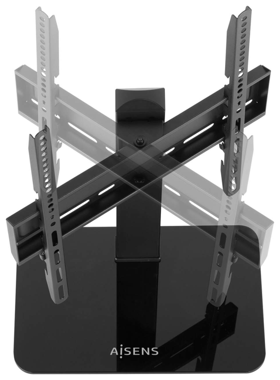 SOPORTE AISENS MESA GIRATORIO MONITOR/TV 40KG 32-55 NEGRO - detalle