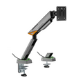 AISENS DT49TSRRGB-347 soporte para monitor 124.5 cm (49") Escritorio Negro. Gris