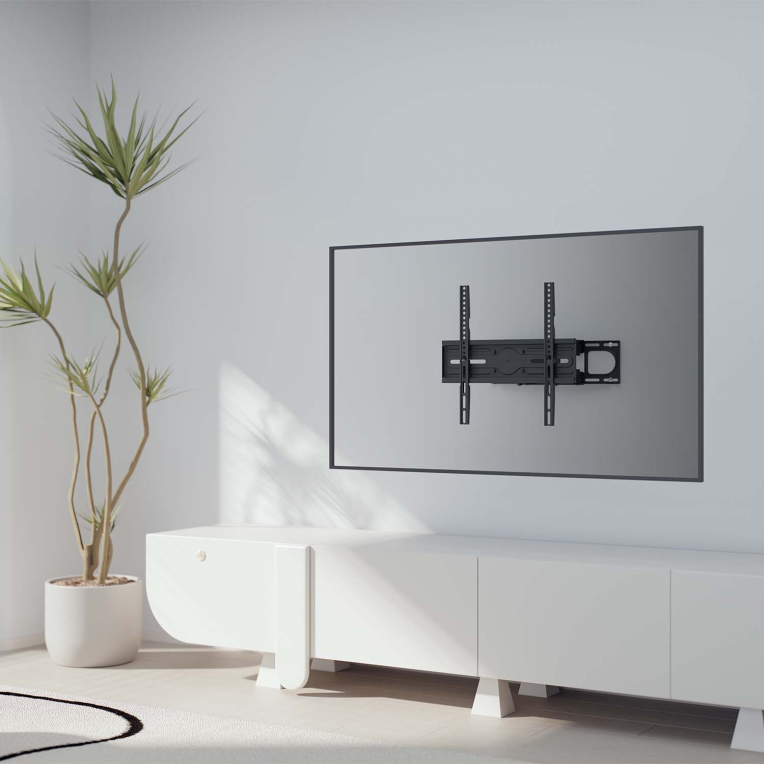 SOPORTE AISENS PARED ECO GIRA INCLI NIVELA MONITOR 40KG 32-70 NEGRO - detalle