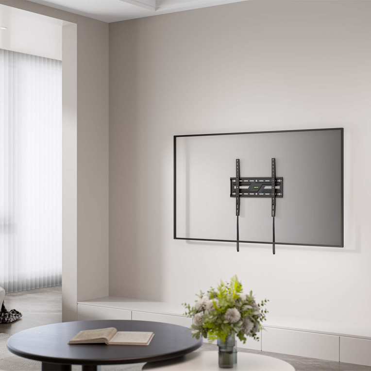 SOPORTE AISENS PARED ECO ULTRA DELGADO MONITOR 75KG 32-75 NEGRO - detalle
