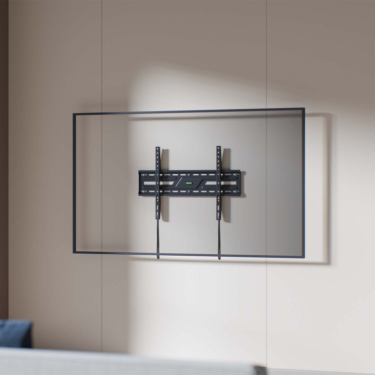 SOPORTE AISENS PARED ECO ULTRA DELGADO MONITOR/TV 75KG 37-86 NEGRO - detalle
