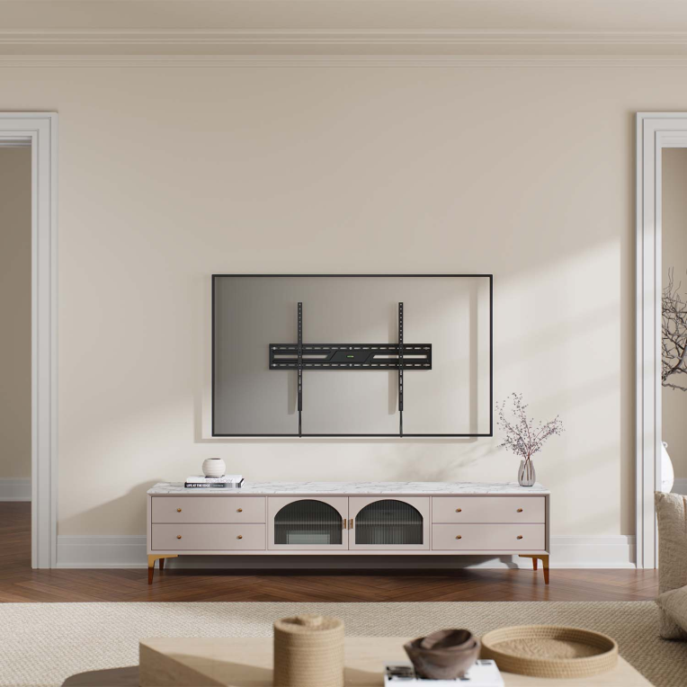 SOPORTE AISENS PARED ECO ULTRA DELGADO MONITOR/TV 75KG 43-100 NEGRO - detalle