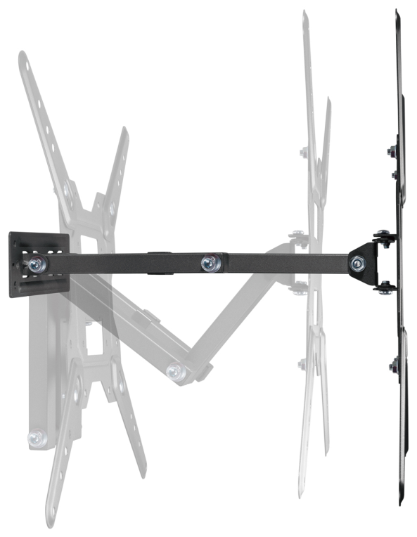SOPORTE AISENS PARED GIRATORIO INCLINABLE MONITOR/TV 30KG 23-55 NEGRO - detalle