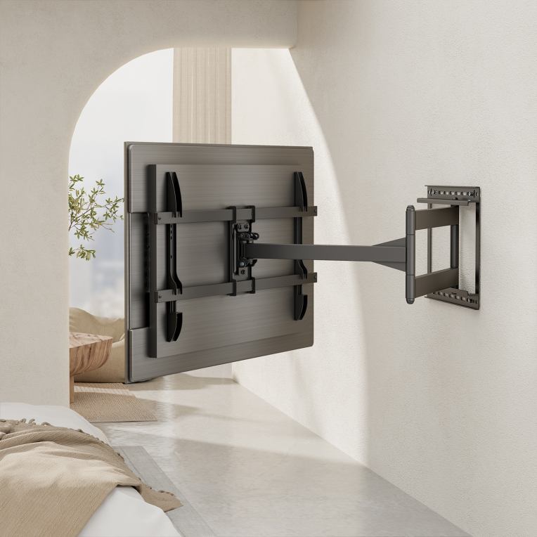 SOPORTE AISENS PRO GIRATORIO INCLINABLE NIVELABLE MONITOR/TV 50KG 43-80" - detalle