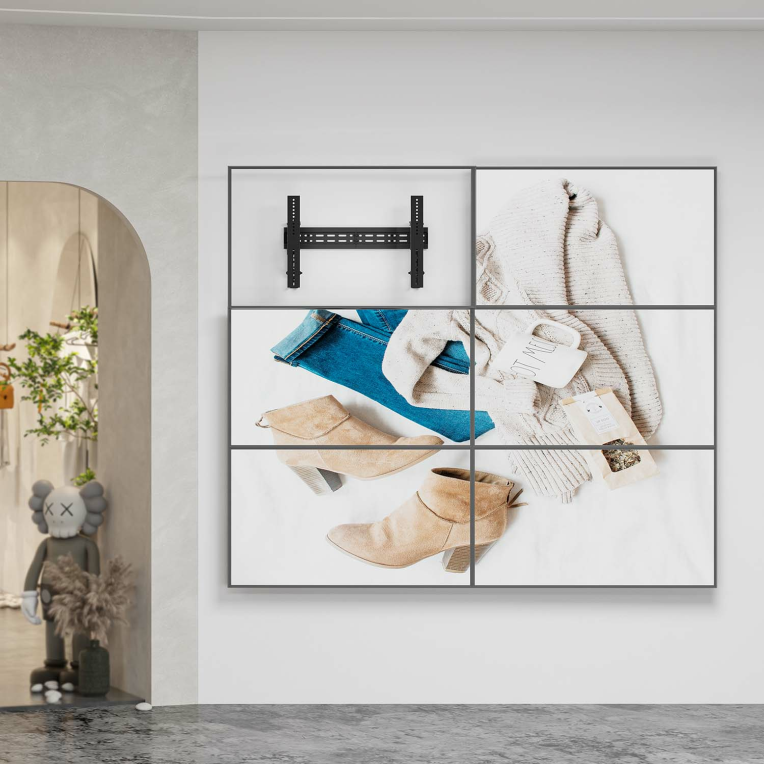 SOPORTE AISENS VIDEOWALL NIVELABLE POP-OUT TV 70KG 37-70 NEGRO - detalle