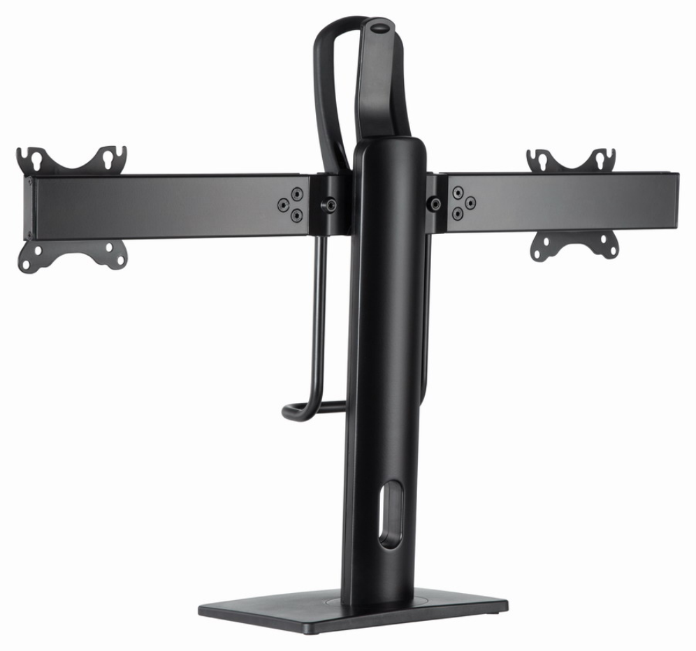 SOPORTE DE MESA GEMBIRD PARA DOS MONITORES ALTURA REGULABLE - detalle
