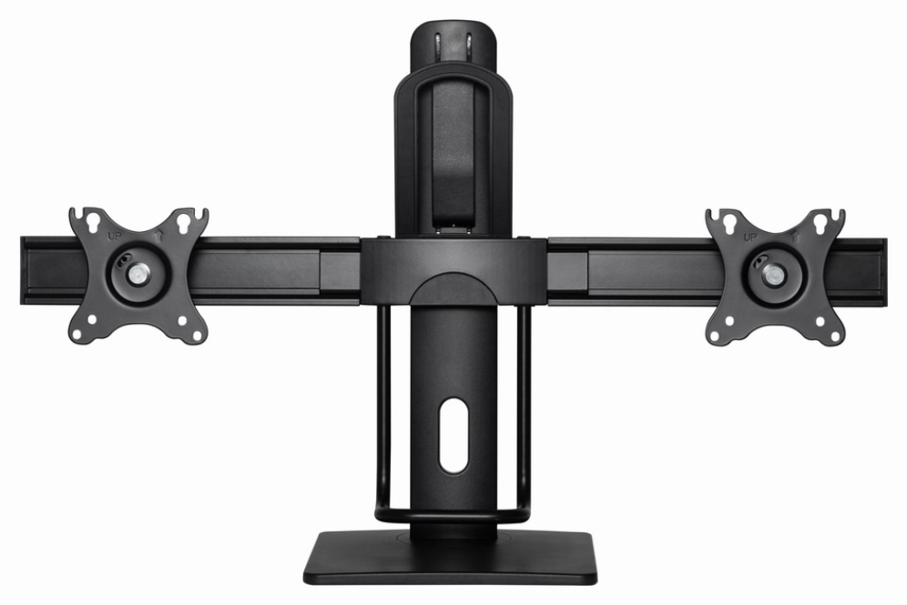 SOPORTE DE MESA GEMBIRD PARA DOS MONITORES ALTURA REGULABLE - detalle