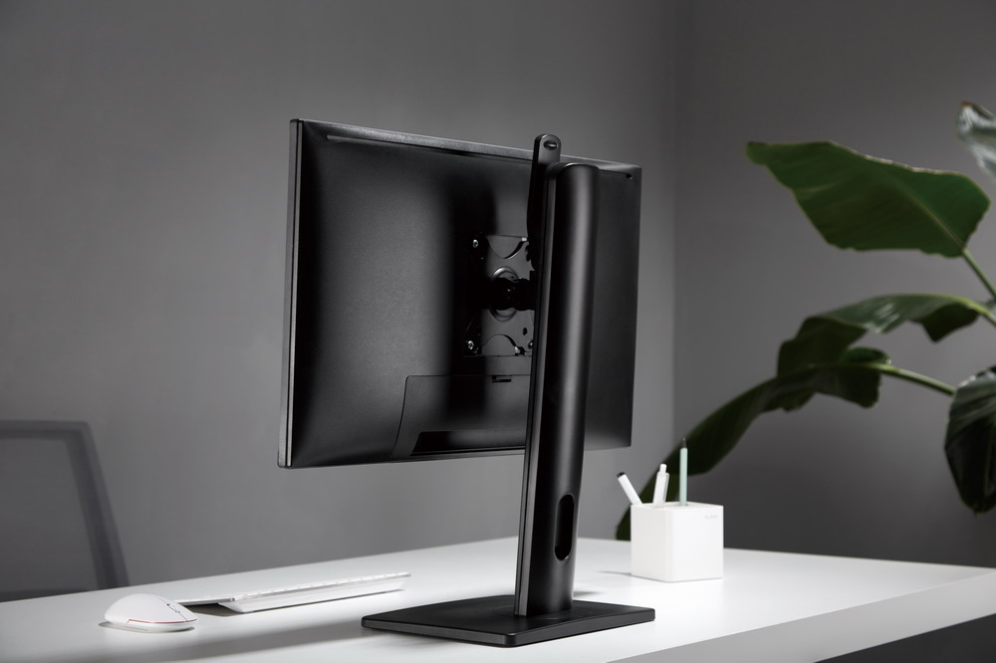 SOPORTE DE MONITOR PARA ESCRITORIO GEMBIRD AJUSTABLE EN ALTURA - detalle
