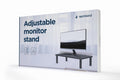Gembird MS-TABLE-01 soporte para monitor Escritorio Negro
