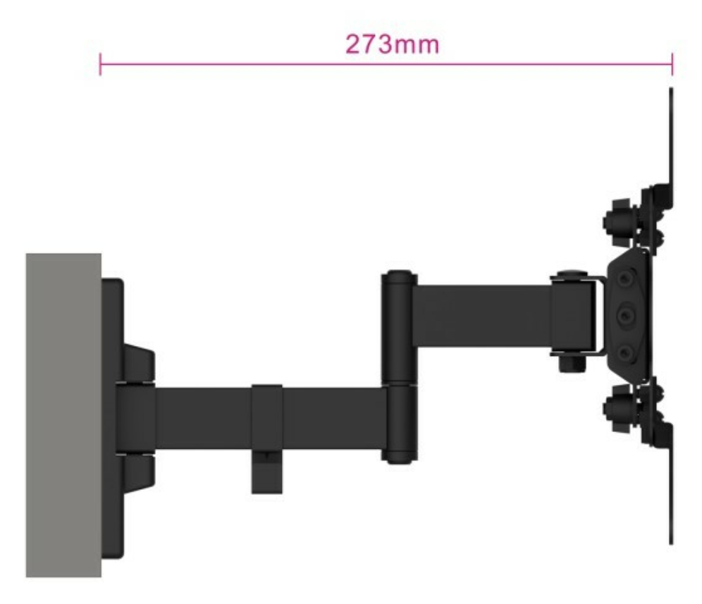 SOPORTE DE MONTAJE EWENT PARA TV EASY TURN13 A 42 PULGADAS VESA 200X200 - detalle