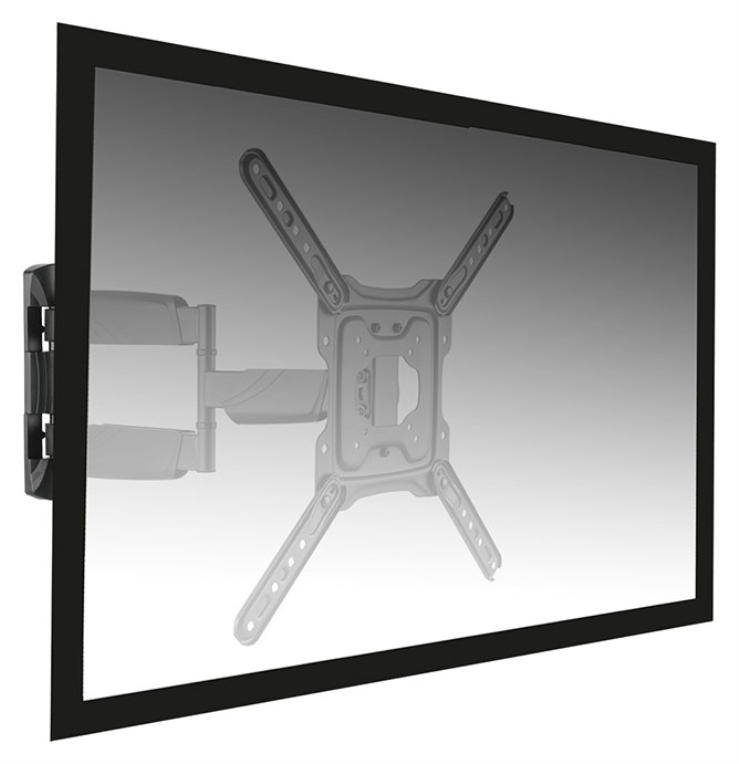 SOPORTE DE PARED EWENT PARA TV EASY TURN L 3 PIVOTES 23-55" MAX VESA 200X200