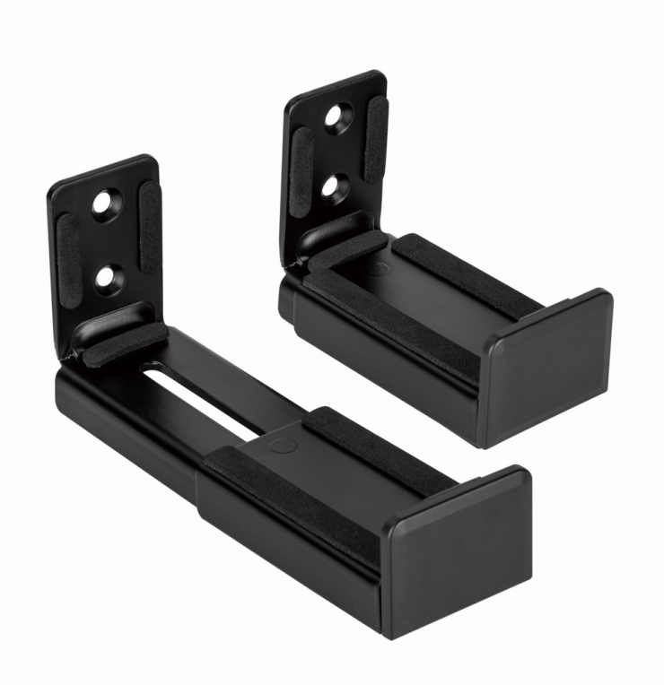 SOPORTE DE PARED GEMBIRD PARA BARRA DE SONIDO NEGRO - detalle