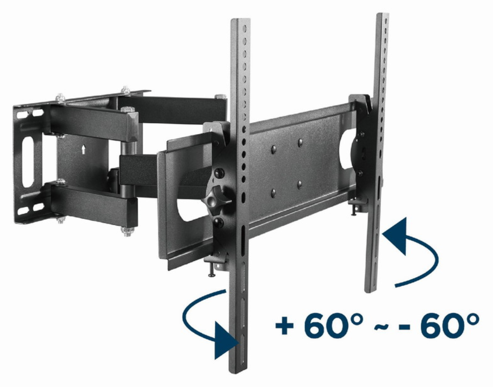SOPORTE DE PARED GEMBIRD PARA TV DE MOVIMIENTO COMPLETO 37-70 - detalle