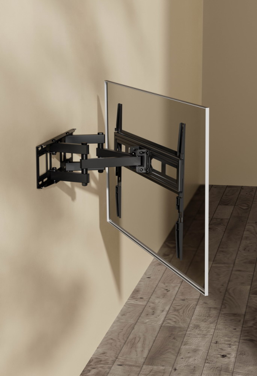 SOPORTE DE PARED GEMBIRD PARA TV DE MOVIMIENTO COMPLETO 37- 80 PULGADAS - detalle