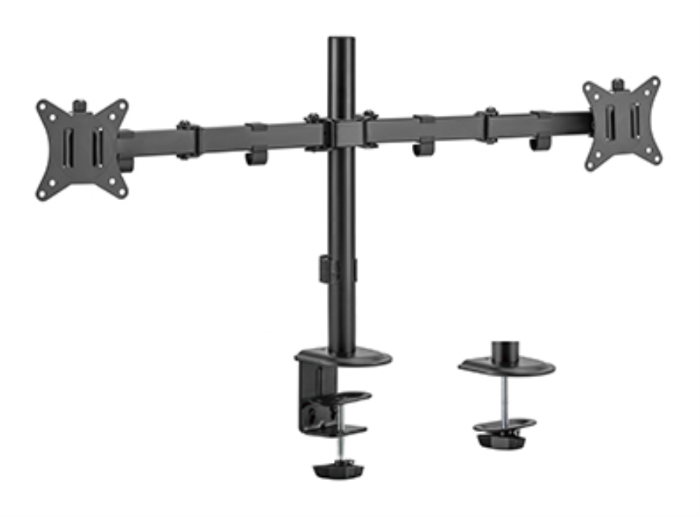 SOPORTE DE PARED GEMBIRD PARA TV (INCLINABLE) 2 PANTALLAS 17-32'' HASTA 9 KG - detalle