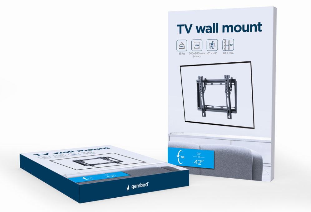 SOPORTE DE PARED GEMBIRD PARA TV (INCLINABLE) 23-42 - detalle
