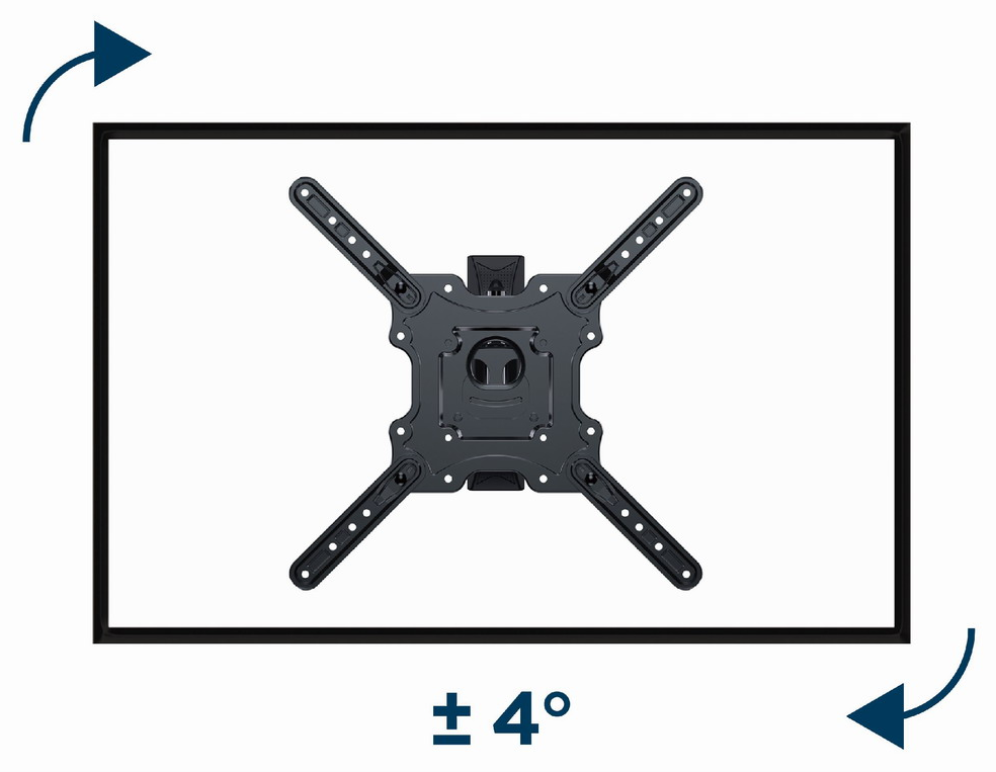 SOPORTE DE PARED GEMBIRD PREMIUM PARA TV MOV. COMPLETO 32-55 32 KG - detalle