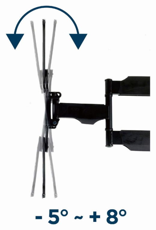 SOPORTE DE PARED GEMBIRD PREMIUM PARA TV MOV. COMPLETO 32-55 32 KG - detalle