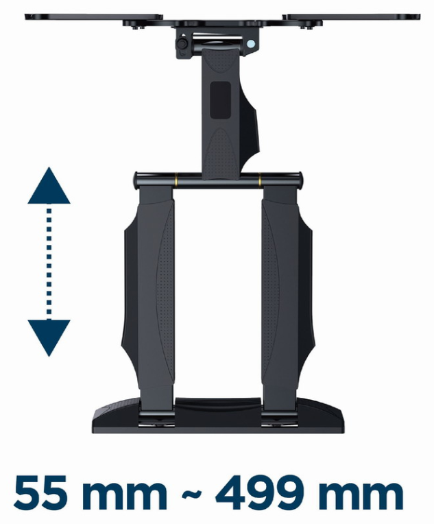 SOPORTE DE PARED GEMBIRD PREMIUM PARA TV MOV. COMPLETO 32-55 32 KG - detalle