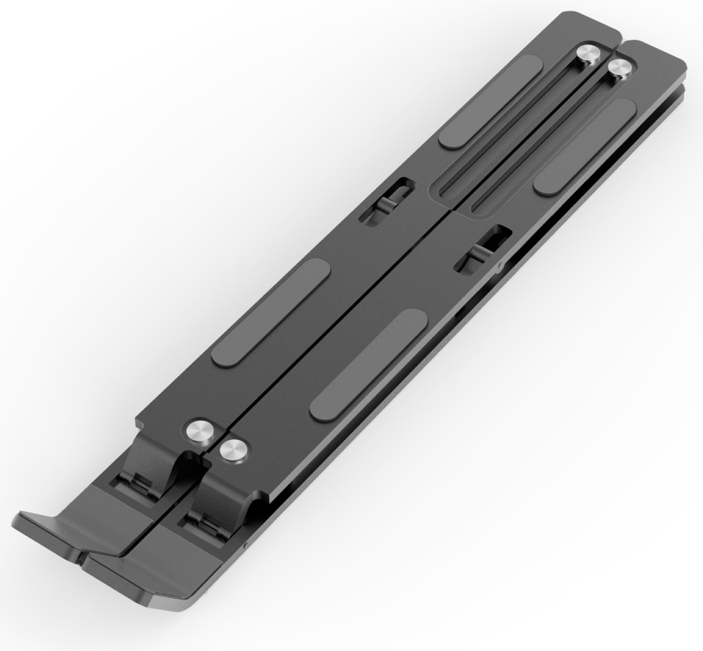 SOPORTE DE SOBREMESA AISENS AJUSTABLE PARA PORTATIL TABLET GRIS - detalle