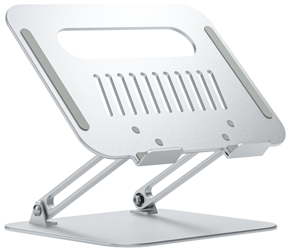 SOPORTE DE SOBREMESA AISENS XL 10-17 AJUSTABLE PARA PORTATIL TABLET PLATA