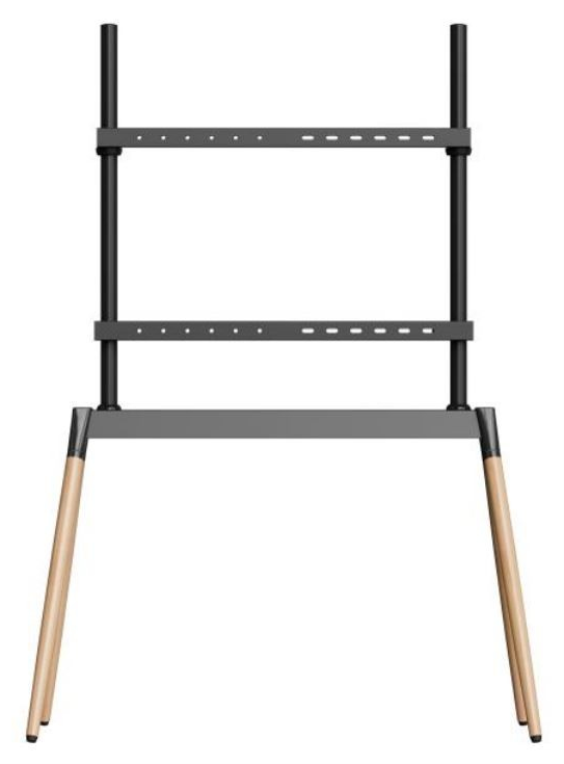 SOPORTE DE SUELO GEMBIRD PARA TV 55" - 86" NEGRO/MADERA