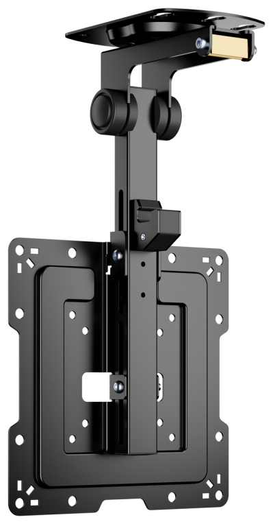 SOPORTE DE TECHO AISENS GIRATORIO PLEGABLE PARA MONITORTV 20KG DE 19-43 NEGRO - detalle