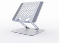 SOPORTE ELEVADOR PLEGABLE PARA PORTATIL GRIS ESPACIAL