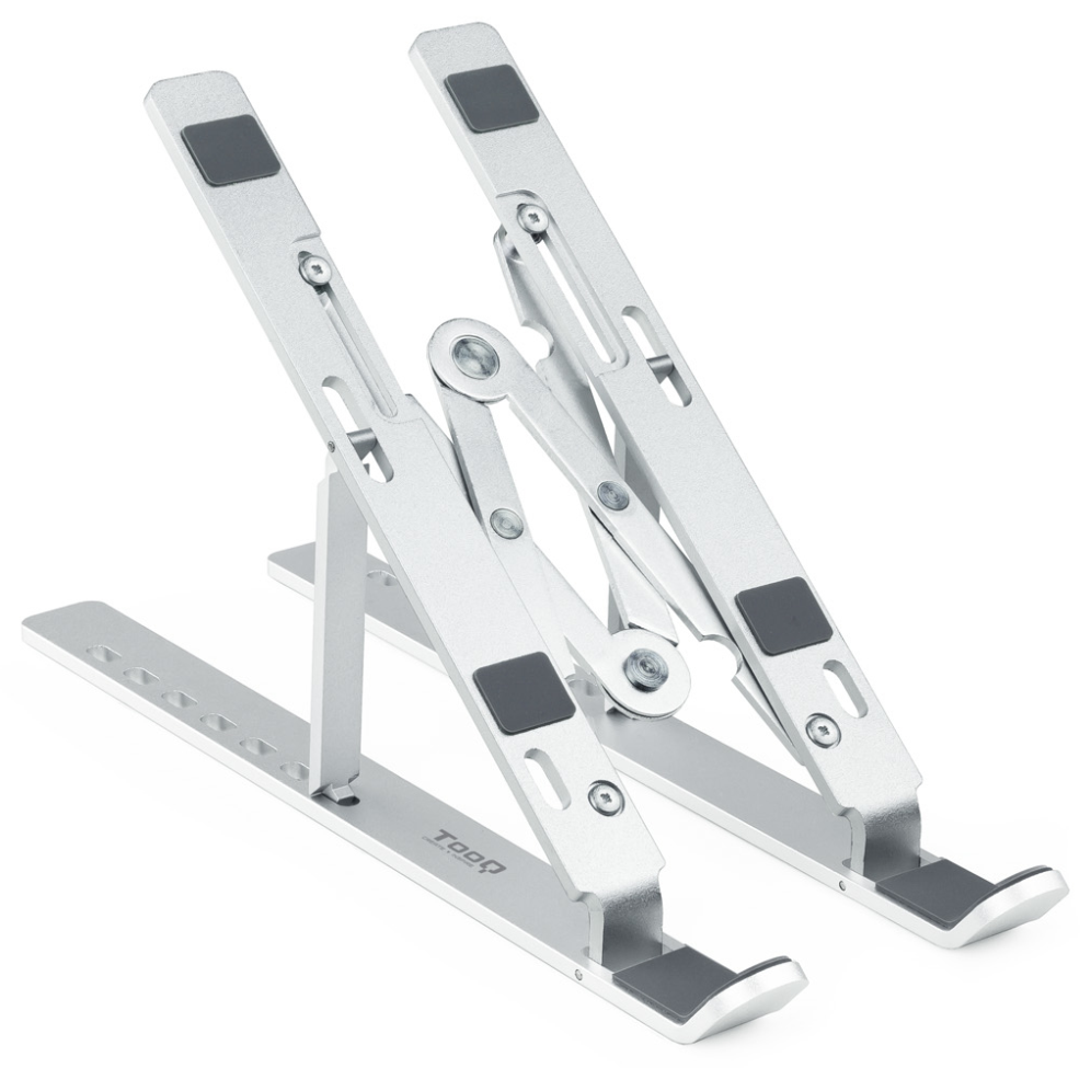 SOPORTE ELEVADOR PORTATIL/TABLET/LIBRO TQLRS0033-AL 11"-15" PLATA - detalle