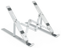 SOPORTE ELEVADOR PORTATIL/TABLET/LIBRO TQLRS0033-AL 11"-15" PLATA